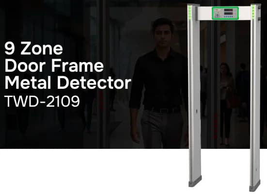 Multi-Zone Walk-Through Door Frame Metal Detector